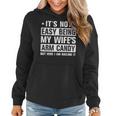 Its Not Easy Being My Wifes Arm Candy Here I Am Nailing It Women Hoodie