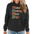 Mama Mommy Mom Bruh Vintage Funny Mother - Mama Mommy Mom Bruh Vintage Funny Mother Women Hoodie
