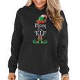 Mom To Be Elf Christmas Pregnancy Announcement Women Hoodie