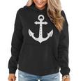Nautical Anchor Cute Design For Sailors Boaters & Yachting_2 Women Hoodie