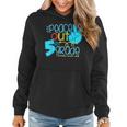 Peace Out 5Th Grade Funny End Of School Year Teacher Student Women Hoodie