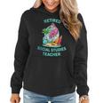 Retired Social Studies Teacher Funny Flamingo Gifts For Teacher Funny Gifts Women Hoodie