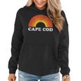 Retro Cape Cod Massachusetts Rainbow Vintage Throwback Girls Women Hoodie