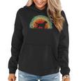 Retro Cavador Vintage Rainbow Dog Women Women Hoodie Retro Cavador Vintage Rainbow Dog Women Women Hoodie