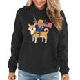 Trump Shiba Inu Gun Merica 2020 Election Women Hoodie