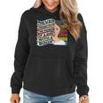 Never Underestimate Power Of Girl With Book Young Rbg Women Hoodie