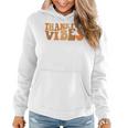 Thankful Vibes Fall Thanksgiving Women Hoodie