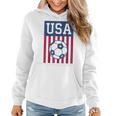 Usa Soccer Women Men Kids American Soccer Fan Soccer Funny Gifts Women Hoodie
