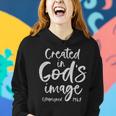 60 Year Old Christian Love Jesus And God 1963 60Th Birthday Women Hoodie Gifts for Her
