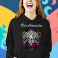 Alexander Scottish Clan Family Tartan Lion Sword Name Crest Gift For Womens Women Hoodie Gifts for Her