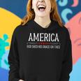 America God Shed His Grace On Thee Patriotic Us Flag Women Hoodie Gifts for Her