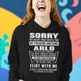 Arlo Name Gift Sorry My Heartly Beats For Arlo Women Hoodie Gifts for Her