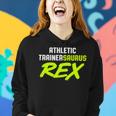 Athletic Trainer Gym Coach Rex Wellness Coaching Women Hoodie Gifts for Her