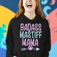 Badass Mastiff Mama Funny Dog Mom Owner Cute Gift For Women Gifts For Mom Funny Gifts Women Hoodie Gifts for Her
