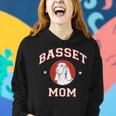 Basset Hound Mom Dog Mother Women Hoodie Gifts for Her