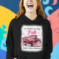Bc Breast Cancer Awareness In October We Wear Pink Autumn Truck Breast Cancer Bleached Cancer Women Hoodie Gifts for Her
