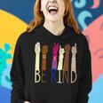 Be Kind Sign Language Hand Talking Lgbt Bisexual Pride Asl Women Hoodie Gifts for Her