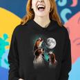 Beagle Howling At The Moon Beagle Owner Beagle Women Hoodie Gifts for Her