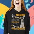 Berger Blanc Suisse Dear Mommy Thank You For Being My Mommy Women Hoodie Gifts for Her