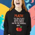 Best Math Teacher Joke Humor Science Fun Math Pun Women Hoodie Gifts for Her