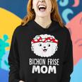 Bichon Frise Dog Owner Mama Funny Bichon Frise Mom Women Hoodie Gifts for Her