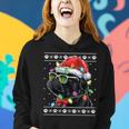 Black Pug Christmas Tree Dog Mom Dad Ugly Sweater Christmas Women Hoodie Gifts for Her
