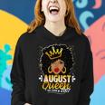 Black Queen August 2007 15Th Birthday 15 Years Old Women Hoodie Gifts for Her
