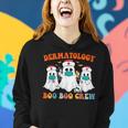 Boo Boo Crew For Dermatology Nurse Halloween Scrub Women Hoodie Gifts for Her