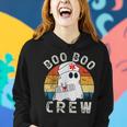 Boo Boo Crew Nurse Ghost Halloween Costume Nurse Women Hoodie Gifts for Her