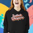 Butthole Whisperer Funny Sarcastic Saying Women Hoodie Gifts for Her