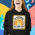 Childhood In September We Wear Gold Rainbow Childhood Cancer Women Hoodie Gifts for Her