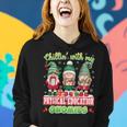 Chillin With My Physical Education Gnomies Teacher Christmas Women Hoodie Gifts for Her