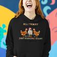 Christmas Chicken - Funny Chicken Lover Christmas Women Hoodie Gifts for Her