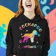 Cockapoo Mama Colorful Cockapoo Mom Women Hoodie Gifts for Her