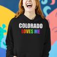 Colorado Gay Pride Lgbt Rainbow Love Denver Men Women Gifts Women Hoodie Gifts for Her
