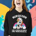 Cool Nurse For Unicorn Medical Nurses Rn Nursing Women Hoodie Gifts for Her