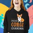 Corgi Grandma Funny Mothers Day Dog Lover Gift Proud Women Hoodie Gifts for Her