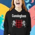 Cunningham Clan Scottish Name Coat Of Arms Tartan Gift For Womens Women Hoodie Gifts for Her