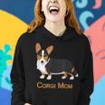 Cute Black & Tan Cardigan Welsh Corgi Mom Dog Lover Women Hoodie Gifts for Her