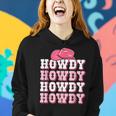 Cute Howdy Western Country Cowgirl Texas Rodeo Women Girls Texas Funny Designs Gifts And Merchandise Funny Gifts Women Hoodie Gifts for Her