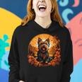 Cute Yorkshire Terrier Halloween Fall Autumn Holiday Women Hoodie Gifts for Her