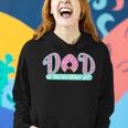 Dad Of Birthday Girl Donut Lover Theme DaddyWomen Hoodie Gifts for Her