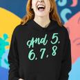 Dance Teacher And 5 6 7 8 Dancing Women Hoodie Gifts for Her