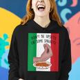 Dont Be Upsetti Eat Some Spaghetti Funny Italian Hand Meme Women Hoodie Gifts for Her