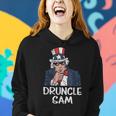 Druncle Sam Funny Uncle Sam Beer 4Th Of July Party Drinking Drinking Funny Designs Funny Gifts Women Hoodie Gifts for Her