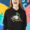 Entertainment Duck Anchor Tattoo Women Hoodie Gifts for Her
