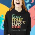 Five Four Three Two One Cheers To 2022 Women Hoodie Gifts for Her