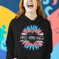 Free Mom Hugs Transgender Pride Lgbt Daisy Flower Hippie Women Hoodie Gifts for Her