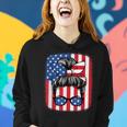 Funny 4Th Of July Patriotic American Flag Usa Women Girls Women Hoodie Gifts for Her