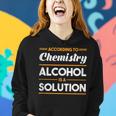 Funny Alcohol Is A Solution Craft Beer Brewer Gift Men Women Women Hoodie Gifts for Her